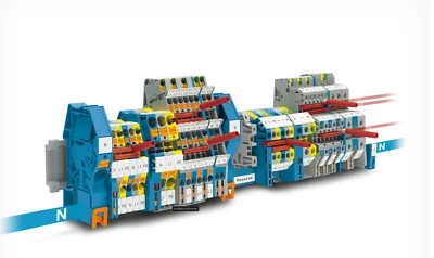 PHOENIX CONTACT Installationsklemme Etagenklemme Stockklemme Durchgangsklemme - Bild 1 von 4