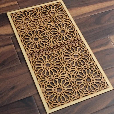 Moroccan Mandela Decorative Screen Radiator Cabinet Panel Partition 3mm 6mm 0222 - Image 1 of 4