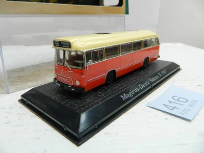 Atlas Bus Collection 1:72 1957 Magirus Deutz Saturn II Bus Box 7 163 109 - Image 1 of 4