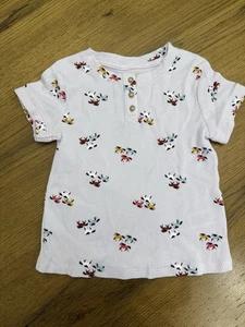 Cat&Jack Thermal T-shirt 4T Pale Lilac With Horses ๐ So Cute! Great Condition - Picture 1 of 15