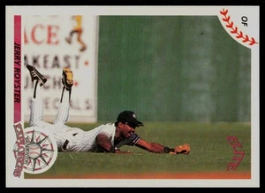 1990 Elite Senior League #47 Jerry Royster Bradenton Explorers - Picture 1 of 2