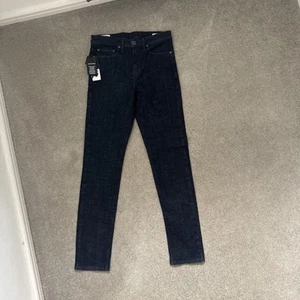 Pantalones de mezclilla Outland para hombre talla W31 L32 Ranger azul lavado mezcla de algodón orgánico - Imagen 1 de 8