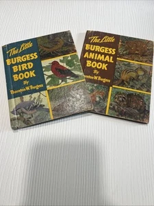 Konvolut 2 Bücher—Der kleine Burgess Vogel Buch—Tierbuch—1941 - Bild 1 von 10