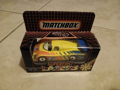 Vintage Matchbox Superfast Lasers LW 16 Sauber Racer C Sealed - Image 1 of 2