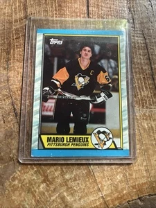 Mario Lemeiux Topps 1989 Topps #1 Pittsburg Penguins NHL - Imagen 1 de 2