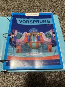 Vorsprung Loose Leaf 4th Edition / 4E Cengage Thomas Lovik - Picture 1 of 5