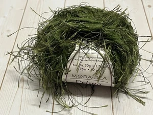 One full ball Moda Dea Prima yarn Olive 3622 green - Picture 1 of 4