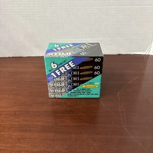 Fuji DR-I SL 60 min. Leere Extra Slim Kassetten Kassetten 7 Stück Normal Bias *** Neu - Bild 1 von 7