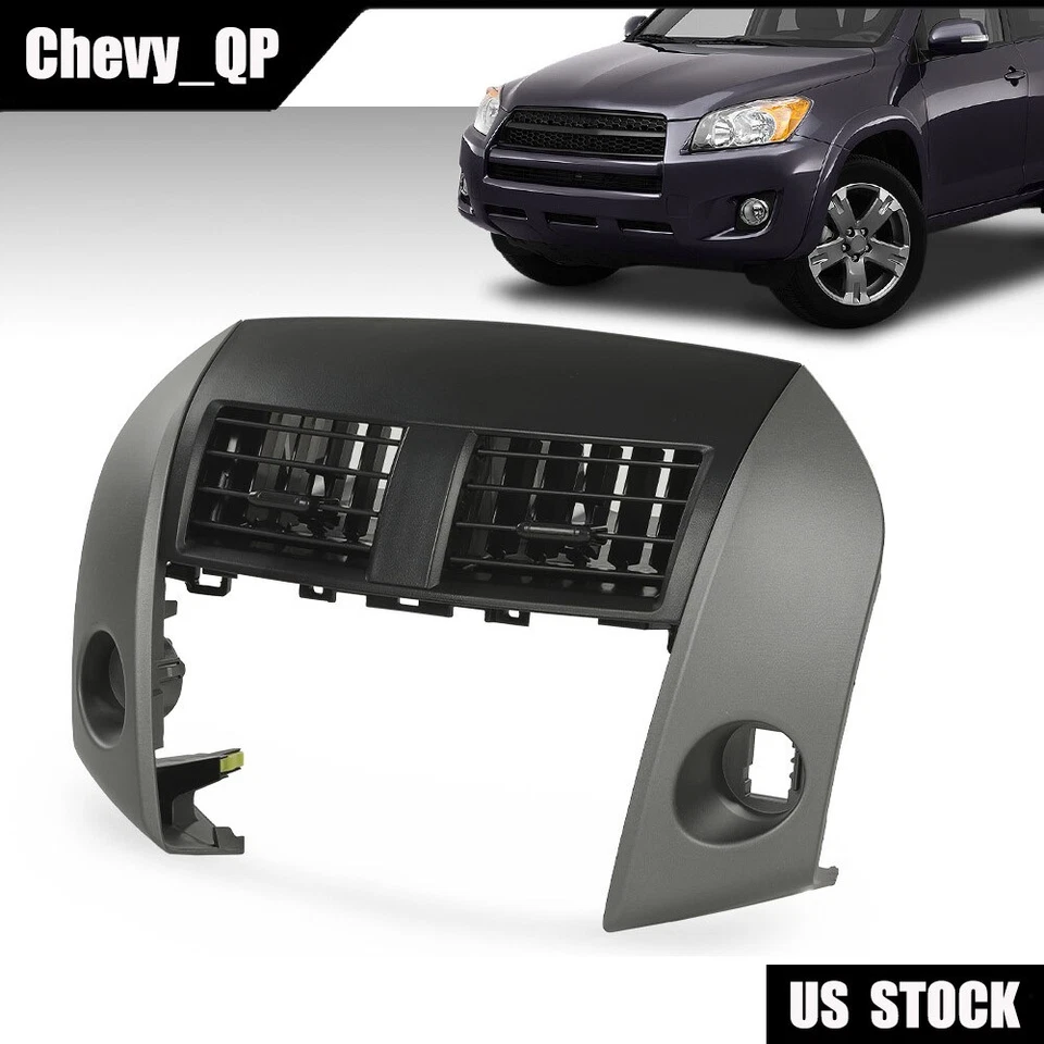 Center AC Dash Vents Panel Trim Bezel Fits 2006-2012 Toyota Rav4 55663-42020 - Изображение 1 из 4