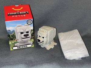 McDonalds’s 2025 A Minecraft Movie Happy Meal Toy Dennis #12 WOLF Dog - Picture 1 of 1