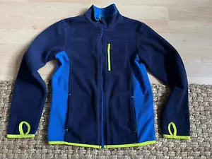 Mountain Warehouse Boys Blue Colourblock Jacket Size 9-10 Years Zip Up - Picture 1 of 5