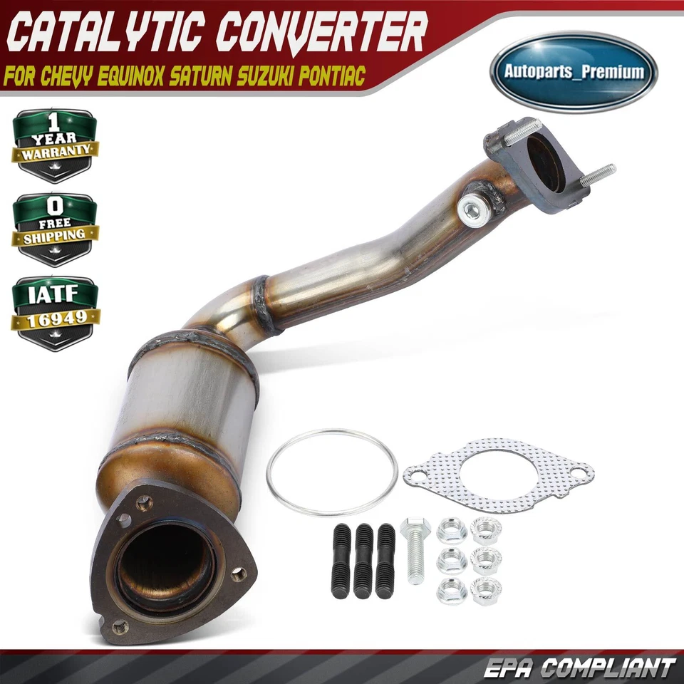 Convertidor catalítico trasero para Chevy Equinox 08-09 Saturn Vue Suzuki XL-7 Pontiac Foto 1 de 4