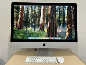 Apple iMac 27" 5K 2020 3.1GHz i5 6-Core - 8GB RAM - 256GB SSD - AMD Radeon 5300 - Foto 1 di 14