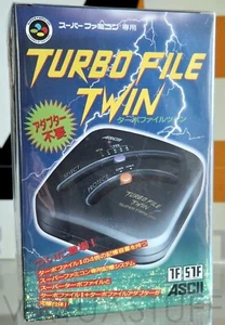 ASCII, Turbo File Twin, Super Famicom, SFC Memory, SNES Japan Market, brand new! - Picture 1 of 7