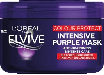 Loreal Paris Elvive Colour Protect Intensive Purple Mask 250 ML UK