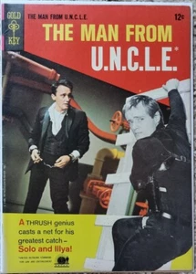 THE MAN FROM U.N.C.L.E #7 FN/VF 7.0 GOLD KEY 7/1966 - Picture 1 of 2