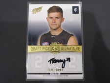 2013 SELECT AFL DRAFT PICK SIGNATURE DPS24 TOM TEMAY 222/280