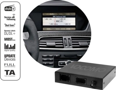 Vocomo DAB/DAB+ Digital Radio Module Integration for Mercedes NTG 2.5 / 3.0 / 4.0 - Image 1 of 3