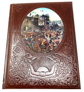 The Texans Time Life Books Old West Series Faux Leather Bound 1978 - Picture 1 of 17