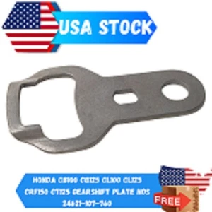 Honda CB100 CB125 CL100 CL125 CRF150 CT125 Gearshift Plate NOS 24621-107-760 - Picture 1 of 5