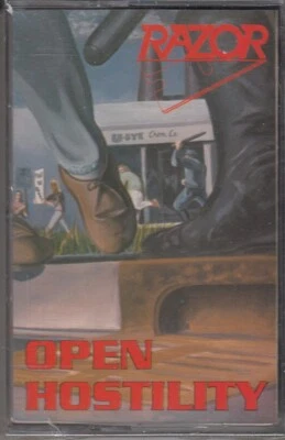 RAZOR Open Hostility Tape Canadian Thrash Speed Metal SEALED 1991 - Image 1 of 2