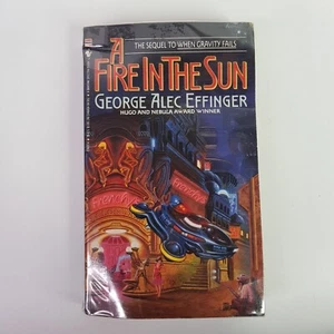 VINTAGE A Fire In The Sun George Alec Effinger 1990 Paperback Sci-Fi Adv Book - Picture 1 of 8