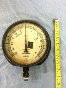 Vintage Jas. P. Marsh Corp. Compound Gauge Type 100 - Picture 1 of 3
