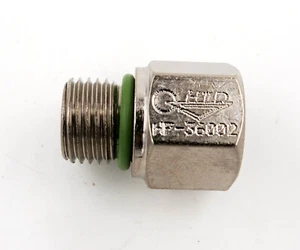 Schlauchadapter High Flow - 1.Stufe MD 1/2" UNF a. - 3/8" UNF i. Gewindeadapter - Picture 1 of 3