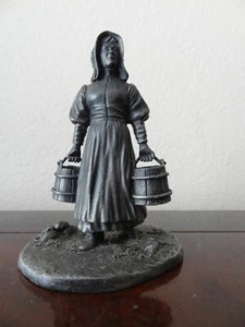 The Franklin Mint Fine Pewter Figur THE HOMESTEADER American People 1974 - Bild 1 von 8