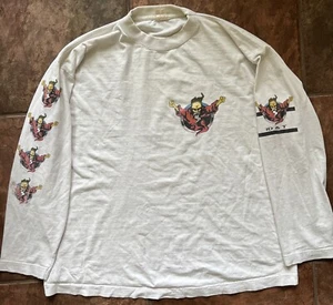 Vintage 90s Thunderdome Rave Tee Shirt Hardcore Hardstyle Gabber Techno ID&T - Picture 1 of 6