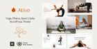 Ativo - Pilates Yoga WordPress Theme & GPL Website-Updates