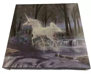 Vtg 1985 Midnight Runaway Unicorn Jigsaw Puzzle 551 Pcs Susan Morse NEW Sealed - Picture 1 of 4
