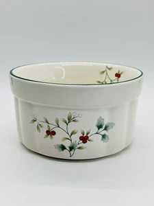 Pfaltzgraff Winterberry Ramekin Bowl Dip Christmas Holiday - Picture 1 of 5