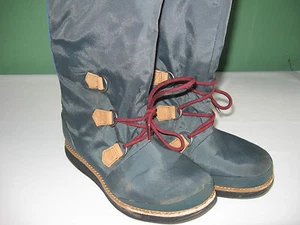 Stivali impermeabili Sorel verde scuro/viola/marrone NL1708-302 donna taglia 6 - Foto 1 di 8