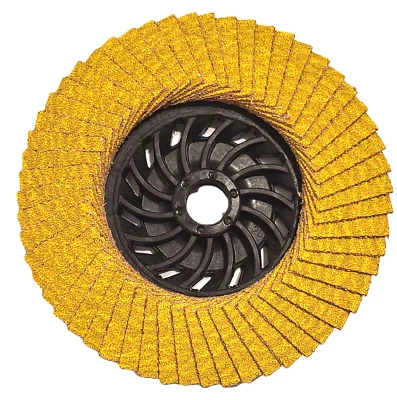 1-Pk ARC Abrasives Flap Disc Type 29 4-1/2" x 5/8"-11 Ceramic 80 Grit Nylon NEW - Image 1 of 4