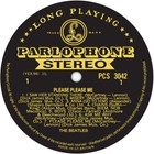 Record label stickers - 100mm. Beatles, Elvis, Bob Marley,