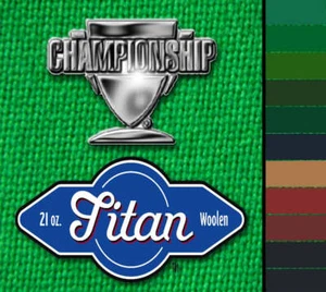 Mesa de billar Championship Titan fieltro - Imagen 1 de 27