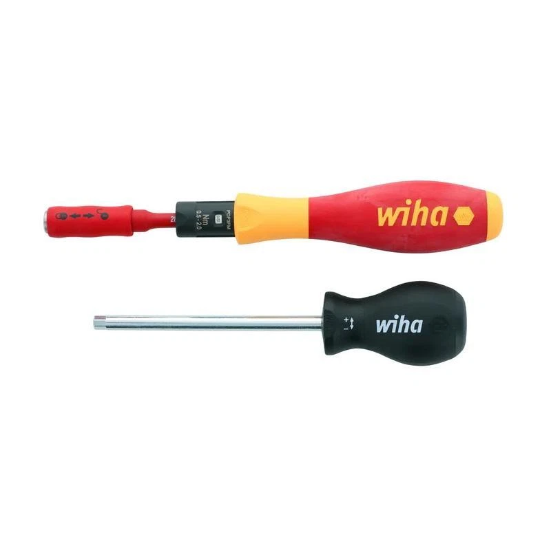 Wiha Tools 28740 Insulated TorqueVario-S Handle with Blade Holder 0.5-2.0Nm - Image 1 of 1