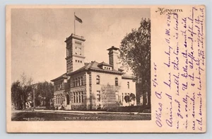 Post Office Mankato Minnesota Antique VTG Undivided Back c1905 Postcard - Picture 1 of 2