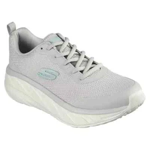 Skechers Ladies D'Lux Ultra Sneaker Size 7.5 Grey - Picture 1 of 7