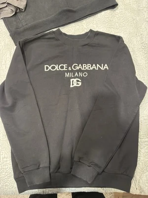 Auténtico Dolce Gabbana Cuello Redondo 12+ Buen Estado Foto 1 de 4