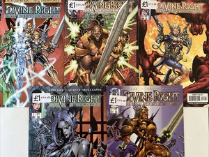 DIVINE RIGHT. NUMBER'S 2 7-9 &12. (5 ISSUE 1997-2000 LOT). IMAGE COMICS - Picture 1 of 21