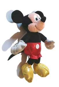 Mickey Mouse Mini Soft 'Sparkly' Toy: TY Disney of Oakbrook U.S. Made China 2015 - Picture 1 of 10