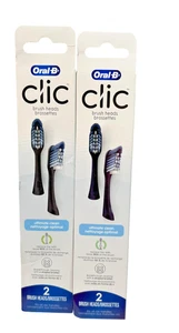 Oral-B Clic Zahnbürste Ersatzbürstenköpfe 2er Pack Ultimate Clean Soft NEU - Bild 1 von 2