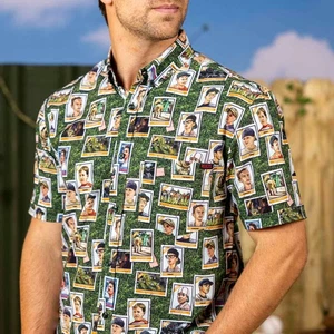 RSVLTS The Sandlot STARTING NINE Shirt Mens L Button Up Limited Edition Kunuflex - Picture 1 of 17