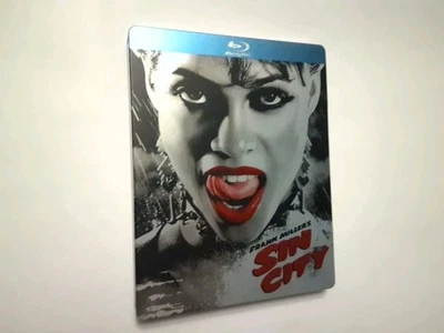 Sin City Steelbook (Blu-ray, 2005, Limited, Bruce Willis, Frank Miller) - Image 1 of 4
