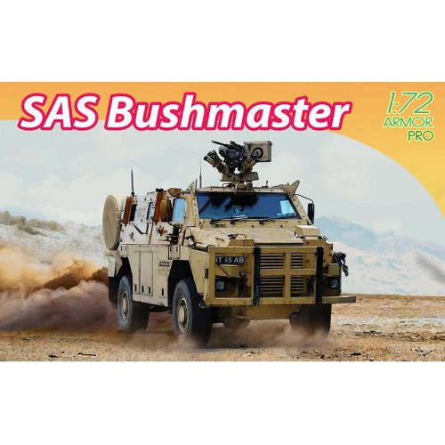 SAS BUSHMASTER KIT 1:72 Dragon Kit Mezzi Militari Modellino Nuovo - Immagine 1 di 1