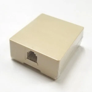 Philmore TEC66 6 Conductor RJ12, Single Female, Ivory Modular Telephone Jack - Picture 1 of 1