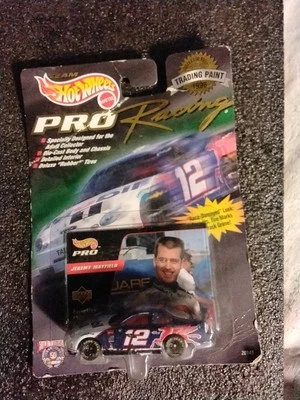 NASCAR Hot Wheels Pro Racing #12 Jeremy Mayfield - Mobil 1 - 1:64 car - Image 1 of 2