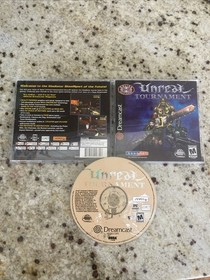 Unreal Tournament (Sega Dreamcast, 2001) CIB with Manual Excellent Disc